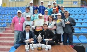 Команда Национального центра нейрохирургии стала победителем отраслевой спартакиады работников здравоохранения