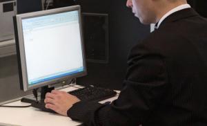 Работа за компьютером