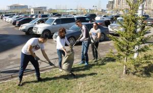 Чистый город - счастливый город.